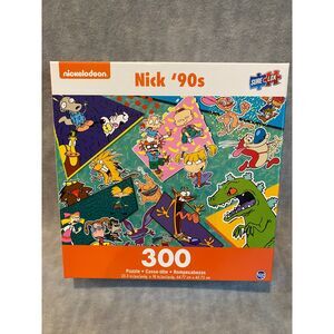 Nickelodeon Jigsaw Puzzle Nick '90s‎ 300 pieces 25.5" x 18"